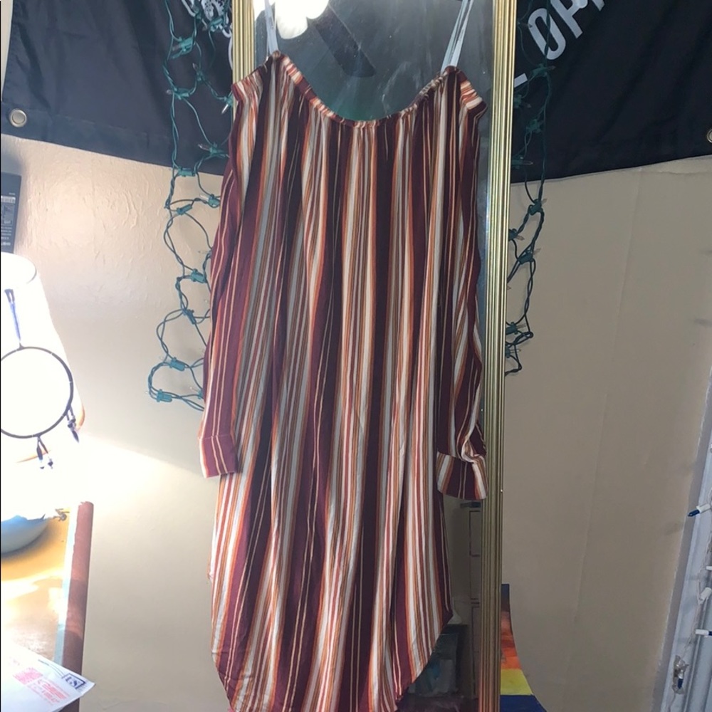 striped summer dress